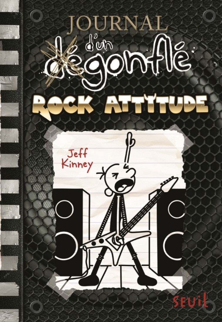 Journal d'un dégonflé - Tome 17 - Rock attitude - Kinney Jeff, Zimmermann Natalie - SEUIL JEUNESSE