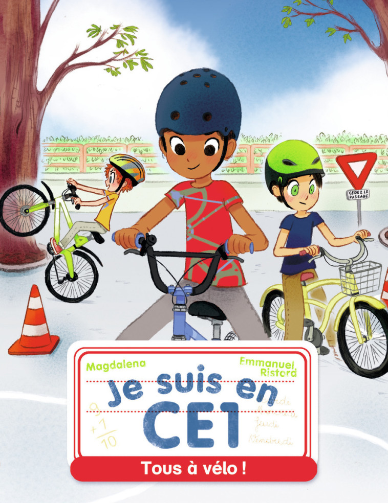 Tous à vélo ! - Magdalena , Ristord Emmanuel - PERE CASTOR