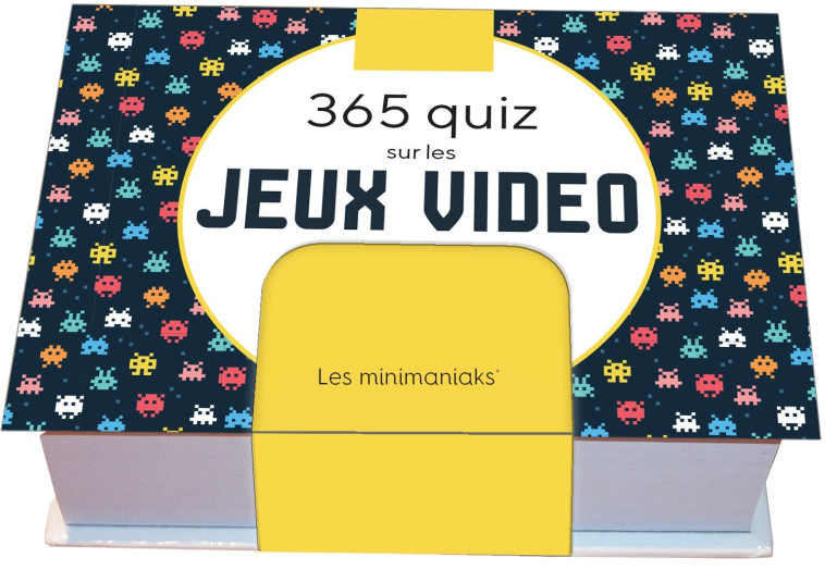 Minimaniak Les jeux vidéo en 365 quiz - mini calendrier - coulaud françois - 365 PARIS