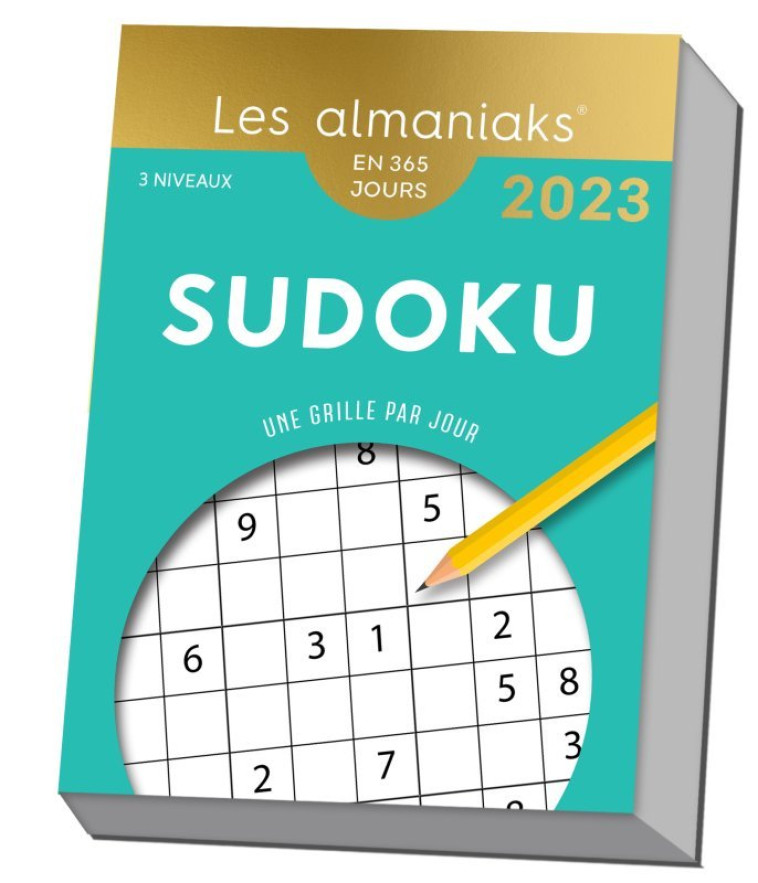 Calendrier Almaniak Sudoku 2023 : 1 grille par jour - Editions 365 Editions 365 - 365 PARIS