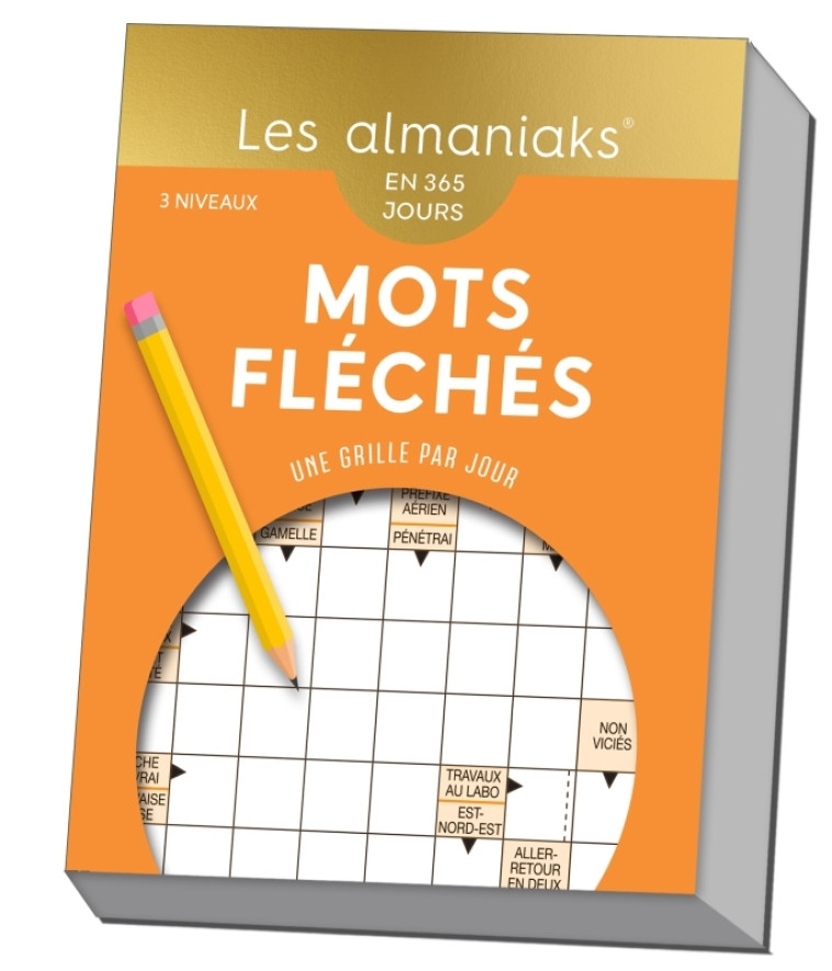 Almaniak Mots fléchés - Calendrier, une grille par jour - RCI RCI - 365 PARIS