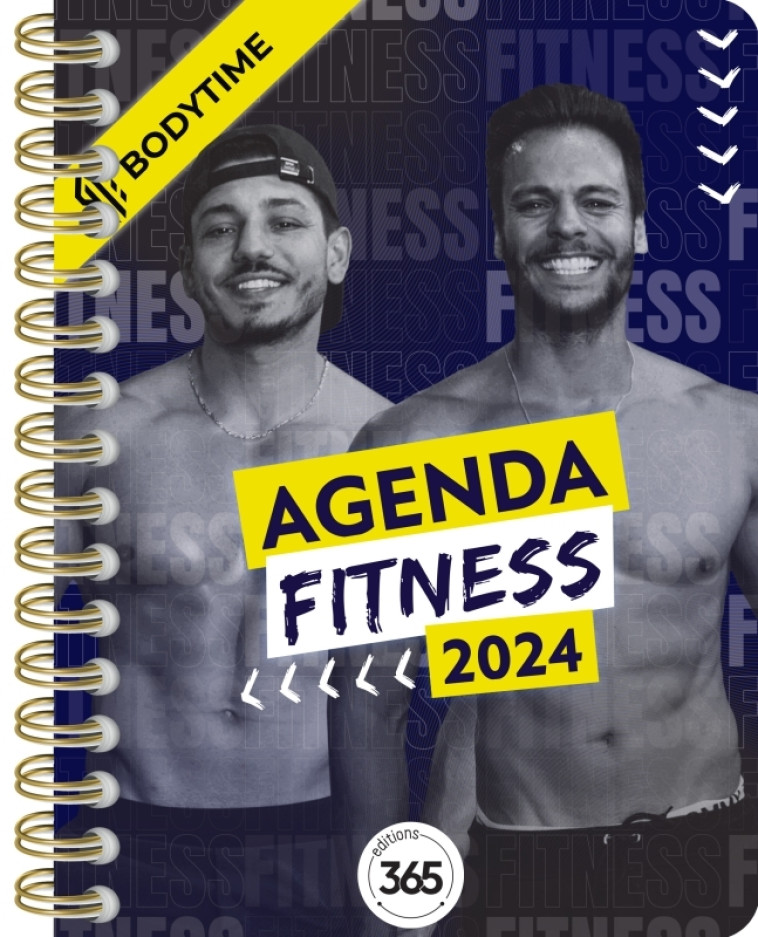 Agenda fitness 2024 avec BodyTime, des conseils et exercices sportifs - XXX - 365 PARIS