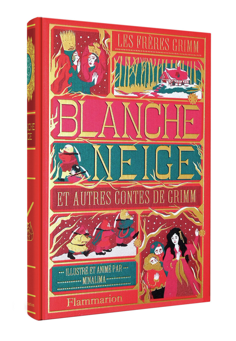 Blanche-Neige et autres contes de Grimm - Grimm Wilhelm, Grimm Jacob, Minalima  - FLAM JEUNESSE