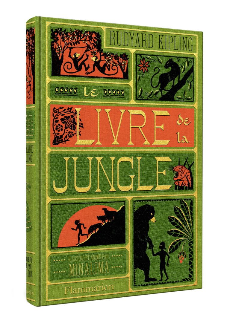 Le livre de la jungle - Kipling Rudyard, Minalima  - FLAM JEUNESSE