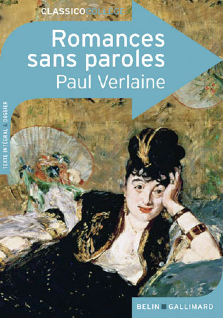 Romances sans Paroles - Verlaine Paul - BELIN EDUCATION