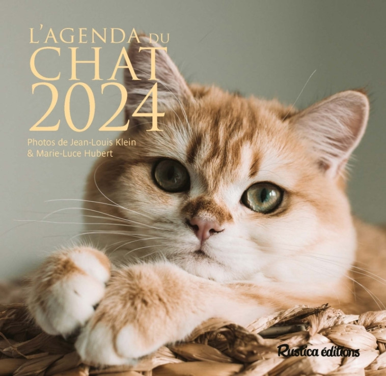 L'agenda du chat 2024 - Hubert Marie-Luce, Klein Jean-Louis - RUSTICA