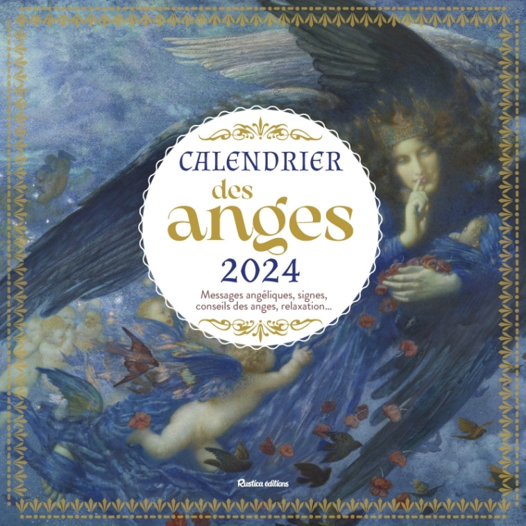 Calendrier des anges 2024 - Gentil Sybil - RUSTICA