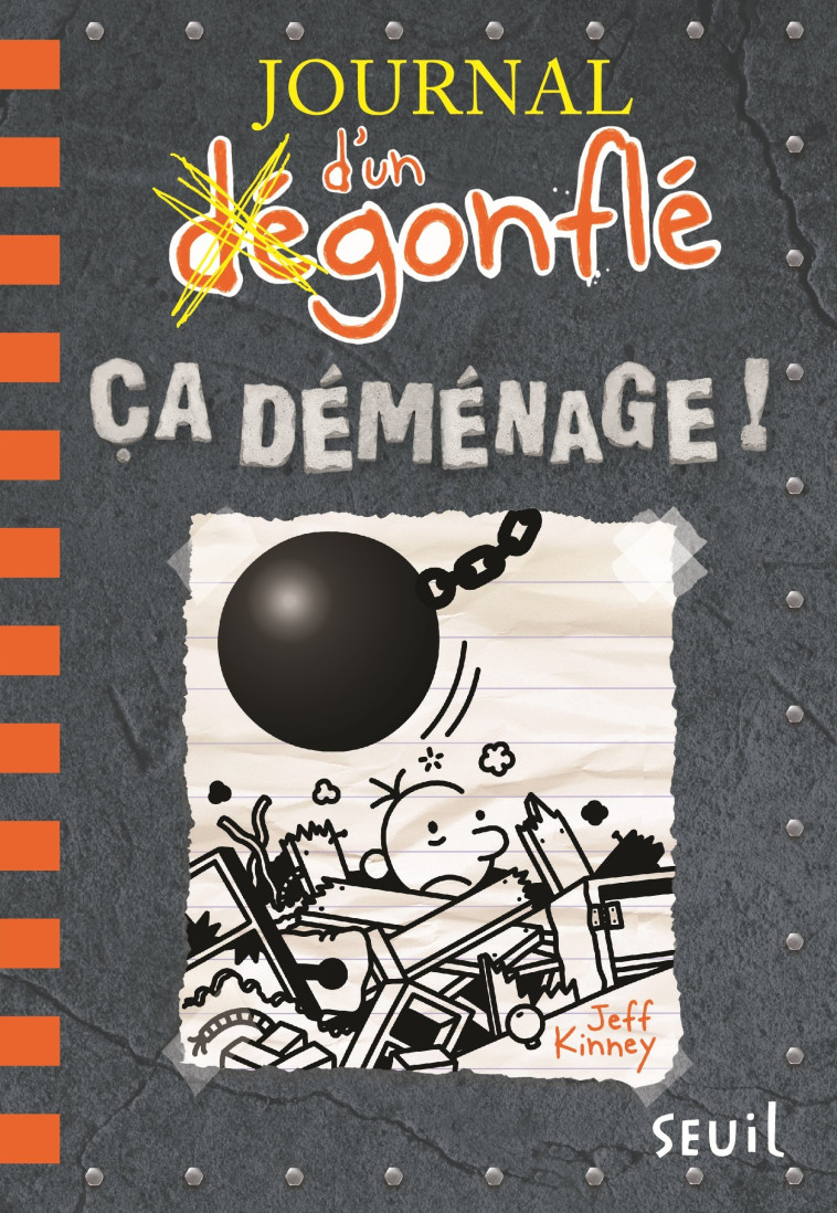 Journal d'un dégonflé - Tome 14 - Ca déménage ! - Kinney Jeff, Zimmermann Natalie - SEUIL JEUNESSE