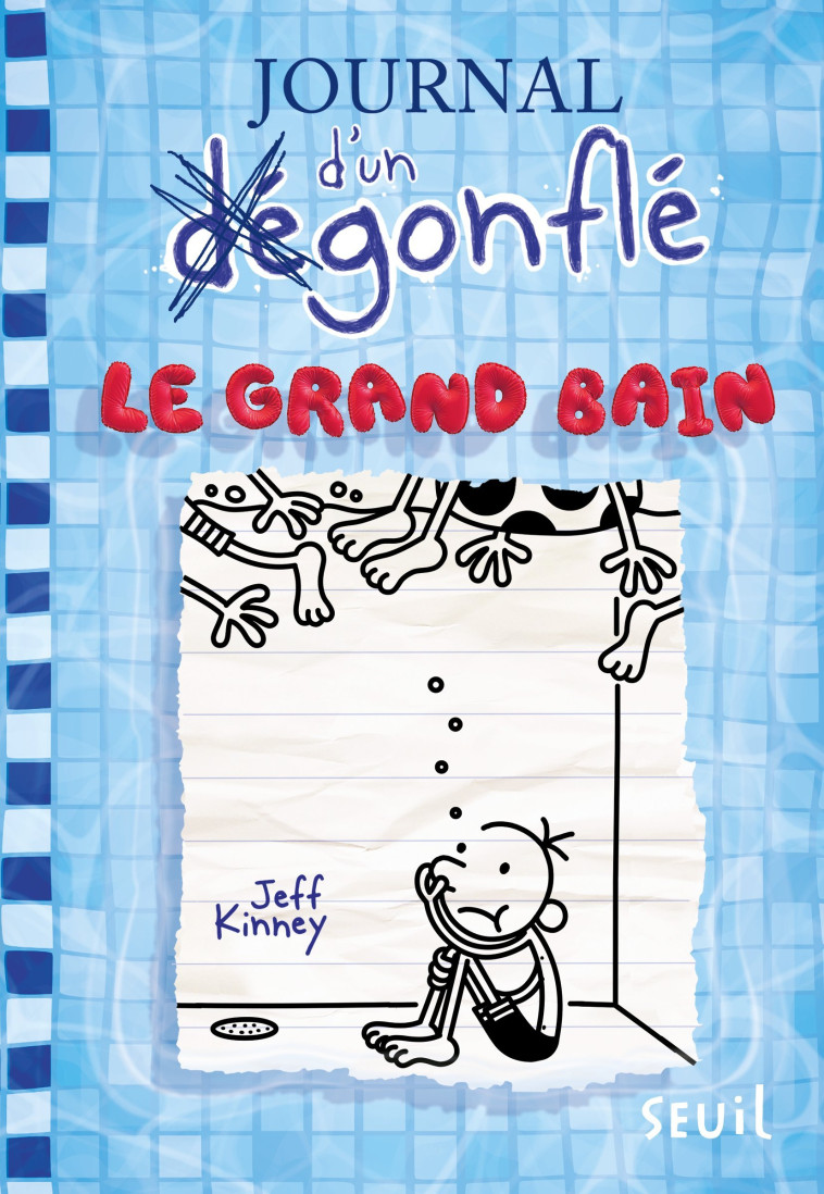 Journal d'un dégonflé - Tome 15 - Le Grand Bain - Kinney Jeff, Zimmermann Natalie - SEUIL JEUNESSE