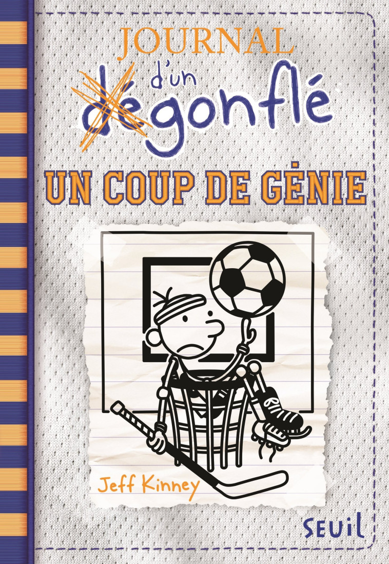 Journal d'un dégonflé - Tome 16 - Un Coup de génie - Kinney Jeff, Zimmermann Natalie - SEUIL JEUNESSE