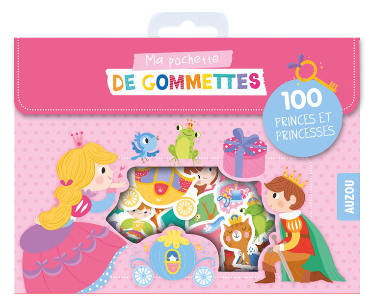 MA POCHETTE DE GOMMETTES -100 GOMMETTES P'TITES PRINCESSES - Neradova Maria - AUZOU