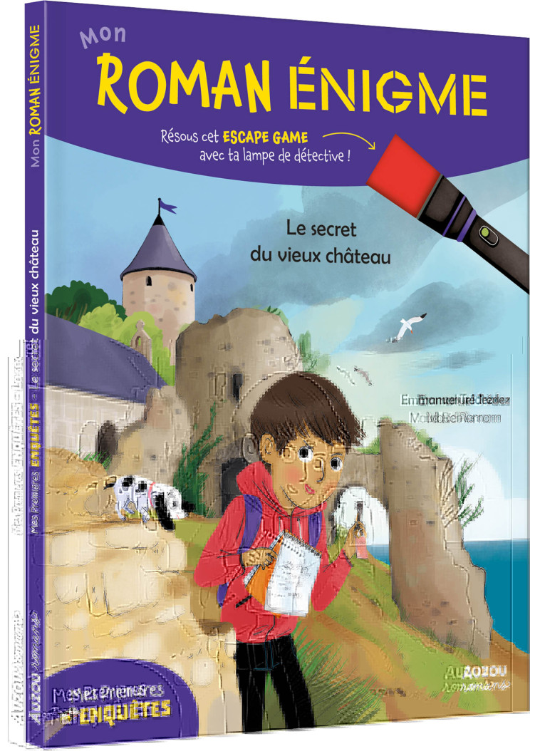 MON ROMAN ENIGME - MES PREMIÈRES ENQUÊTES - LE SECRET DU VIEUX CHÂTEAU - Trédez Emmanuel Trédez Emmanuel, Riemann Maud - AUZOU