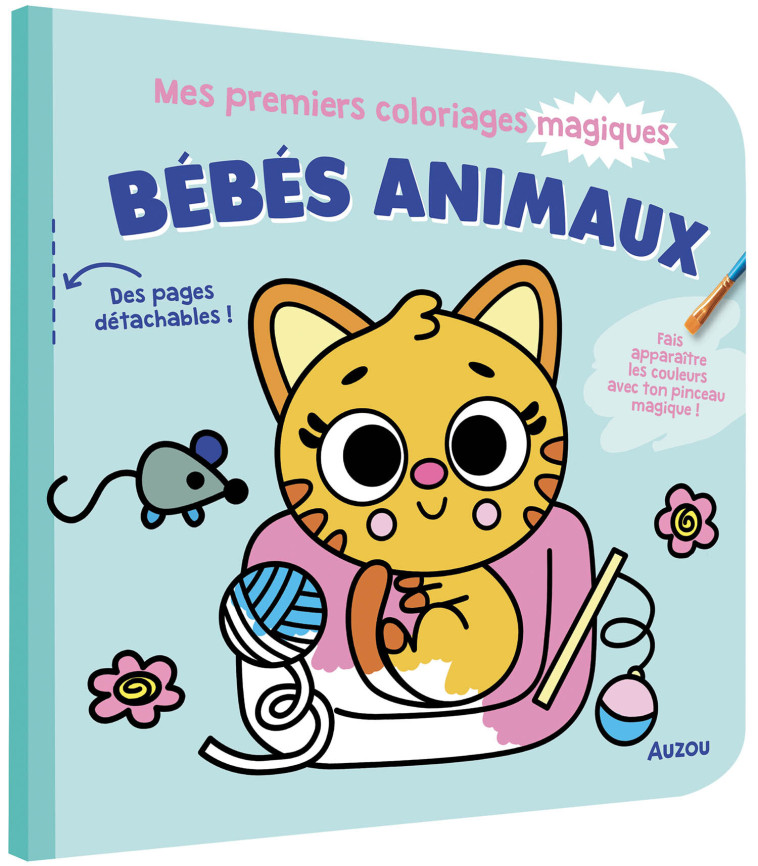 MES PREMIERS COLORIAGES - BÉBÉS ANIMAUX - Americo Tiago - AUZOU