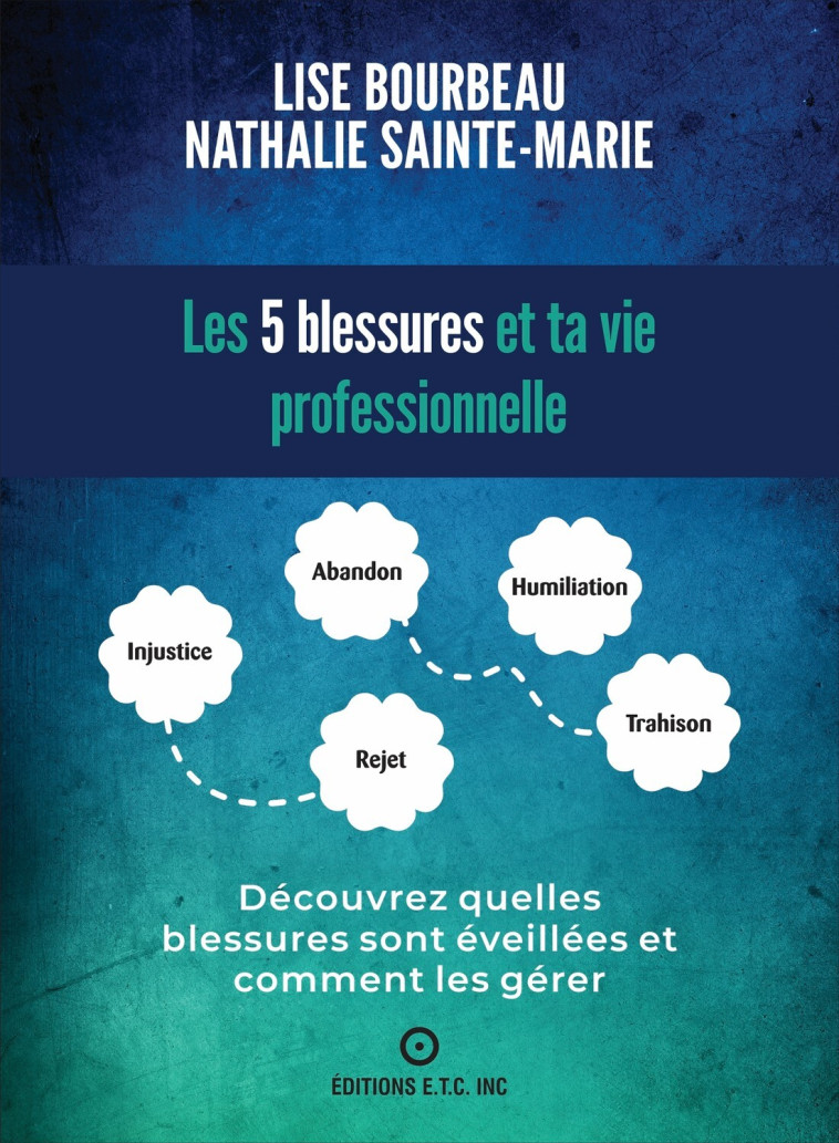 Les 5 blessures et ta vie professionnelle - Découvre quelles blessures sont éveillées et comment les gérer - Bourbeau Lise, Sainte-Marie Nathalie - ETC