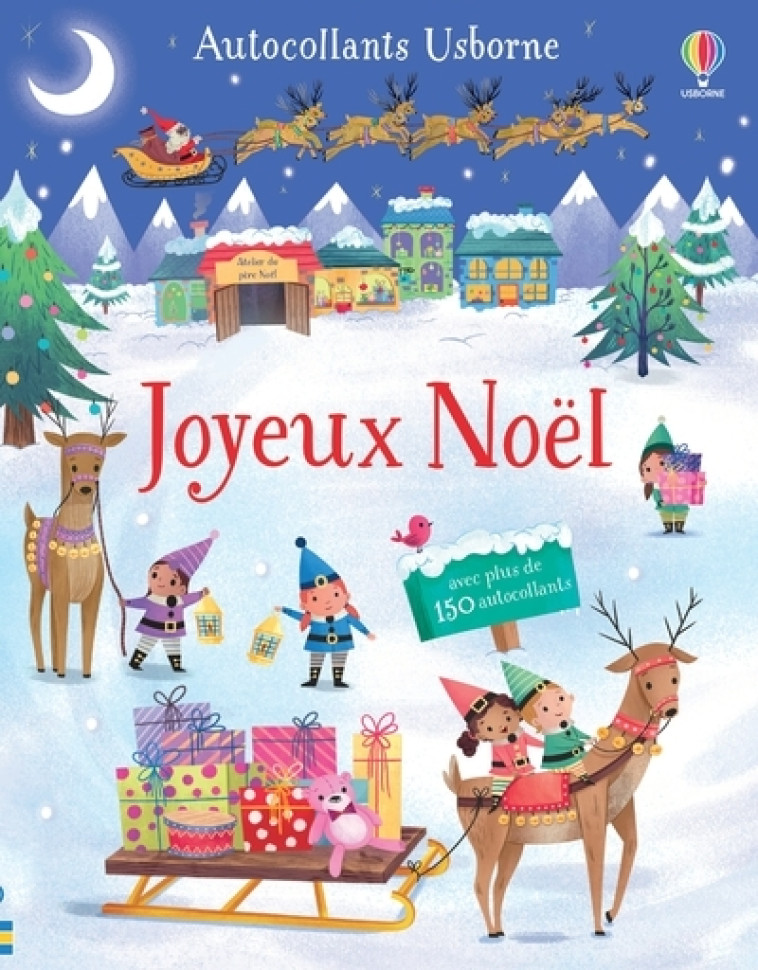 Joyeux Noël - Autocollants Usborne - Beecham Alice, Longhi Katya, Newell Keith, Duran Véronique - USBORNE