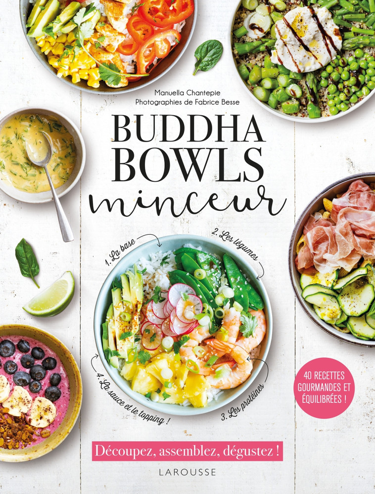 BUDDHA BOWLS MINCEUR - Manuella Chantepie - LAROUSSE