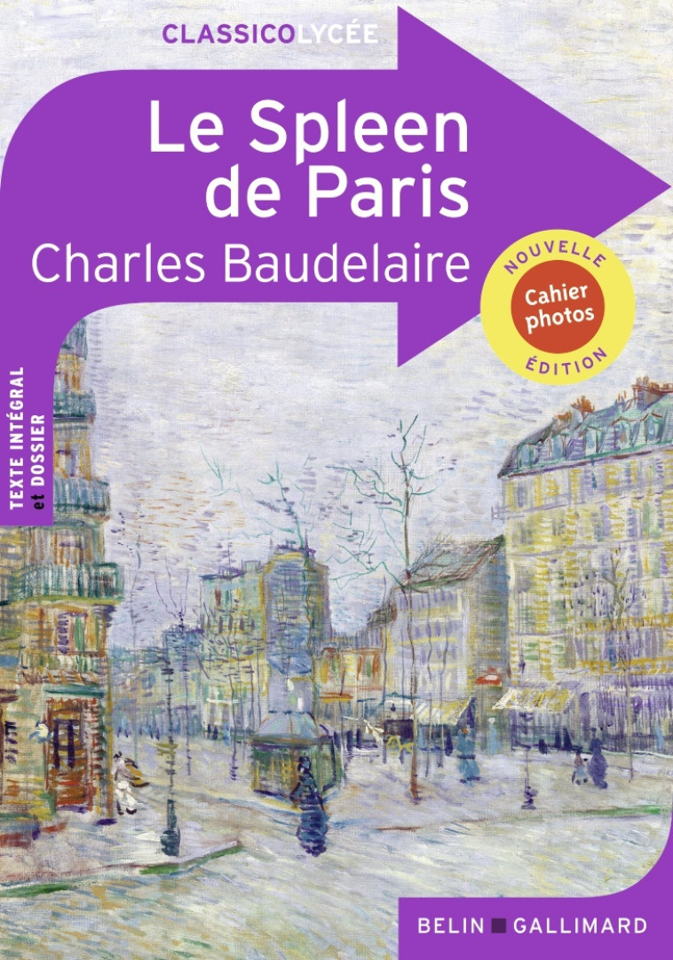 Le Spleen de Paris - Hubac Marianne, Baudelaire Charles - BELIN EDUCATION