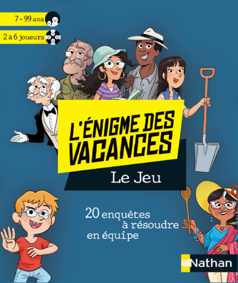 Jeu Enigme des vacances - Les Fées hilares Les Fées hilares, Flamand Julien, Les Fées hilares Les Fées hilares - NATHAN