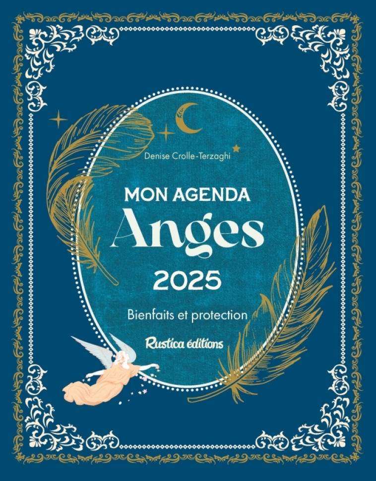 MON AGENDA DES ANGES 2025 - CROLLE-TERZAGHI D. - RUSTICA