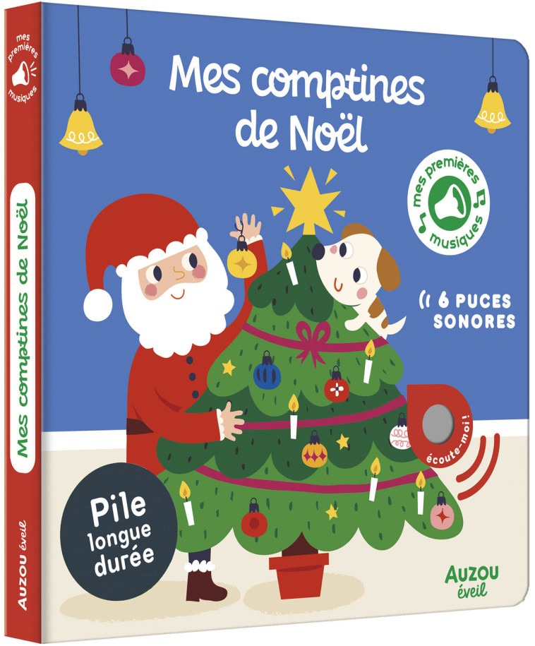 MES PREMIERS SONORES - MES COMPTINES DE NOËL - Van De Leijgraaf Deborah - AUZOU