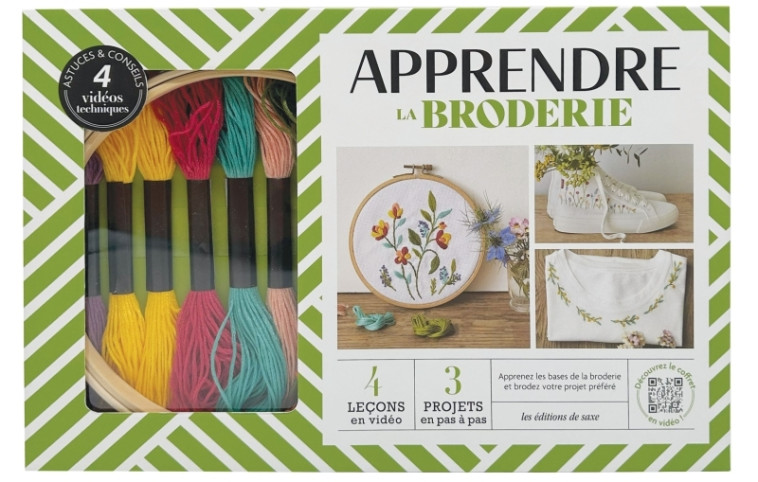 Coffret les Bases de la broderie - XXX - DE SAXE