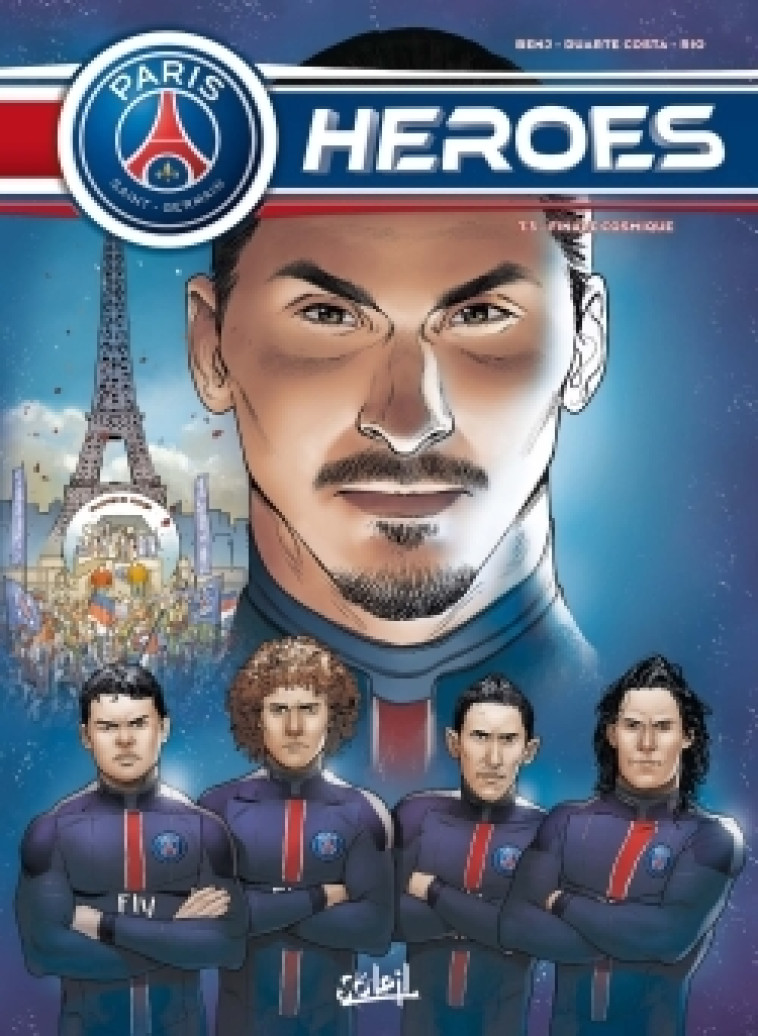 Paris Saint-Germain Heroes T03 - Ferré Benjamin, Duarte Costa Georges, Rio José Luis - SOLEIL