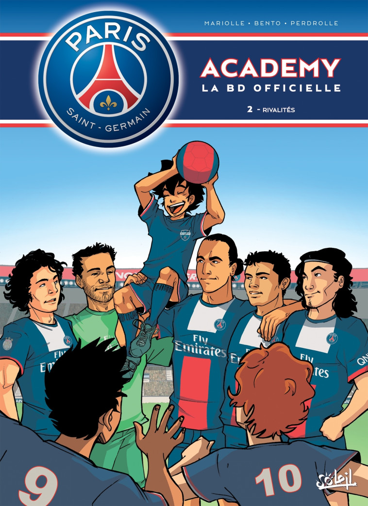 Paris Saint-Germain Academy T02 - MARIOLLE-M+BENTO  - SOLEIL