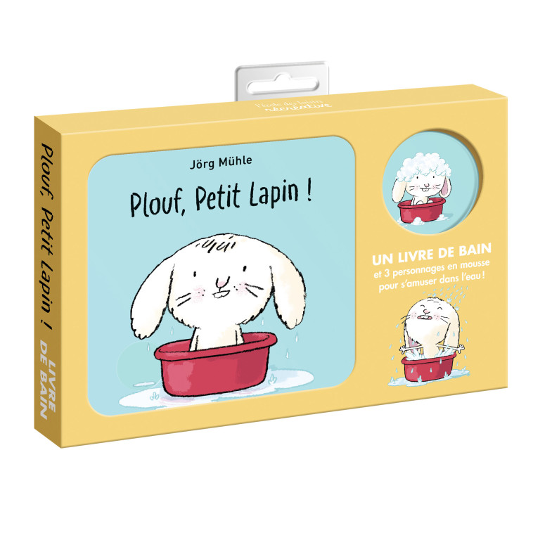 Plouf, Petit Lapin ! (Livre de bain) - Muhle Jorg - EDL