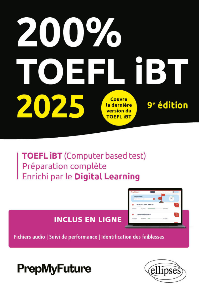 200% TOEFL iBT - PREPMYFUTURE  - ELLIPSES