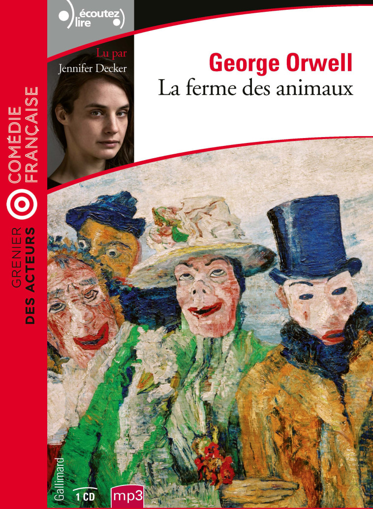 La Ferme des animaux - ORWELL George, Queval Jean - GALLIMARD