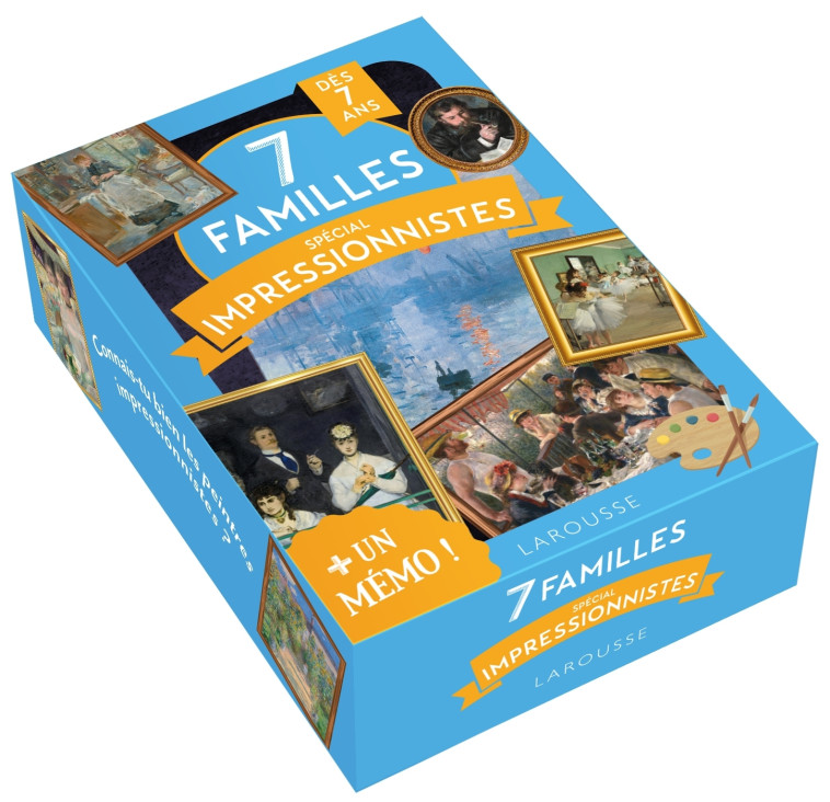 7 familles des Impressionnistes - Collectif  - LAROUSSE