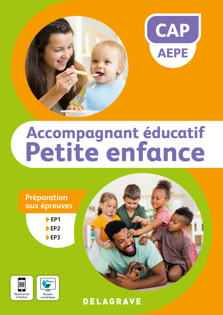 CAP Accompagnant éducatif petite enfance AEPE (2022) - Pochette élève - Mathias Viudes, Cécile Brachet, Michèle Dijeaux, Véronique Millet, Marie-Christine Tuchagues, Sandrine Bornerie, Chloé Chardon - DELAGRAVE