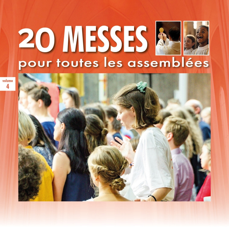 20 messes pour toutes les assemblées vol 4 -   - ADF MUSIQUE