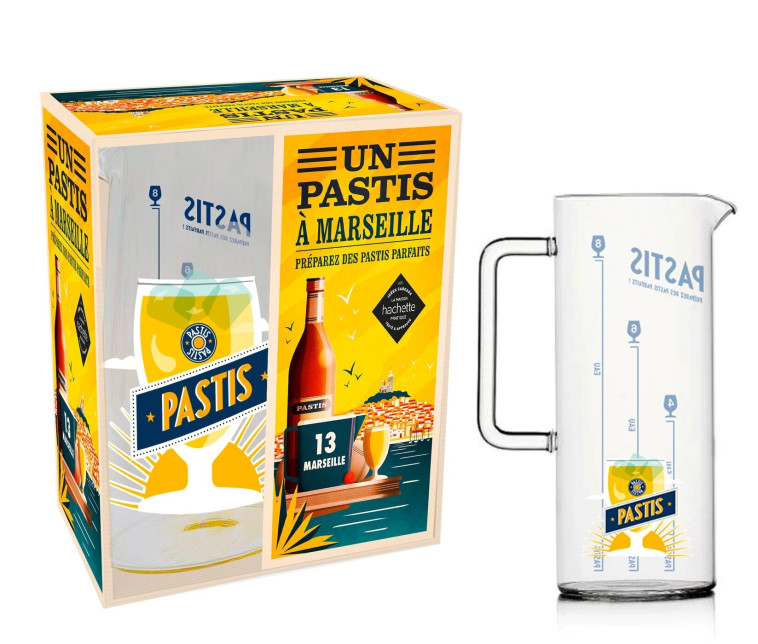 Coffret Un pastis à Marseille -   - HACHETTE PRAT