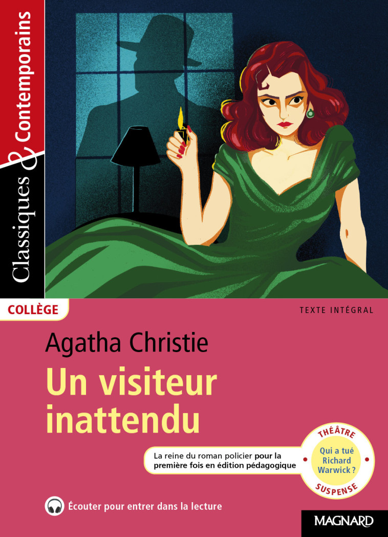 Un visiteur inattendu - Classiques et Contemporains - Romane Yao, Agatha Christie - MAGNARD