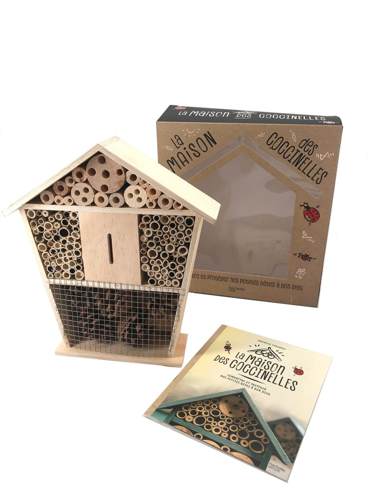 Coffret La maison des coccinelles - Mathieu Staiquly - HACHETTE PRAT