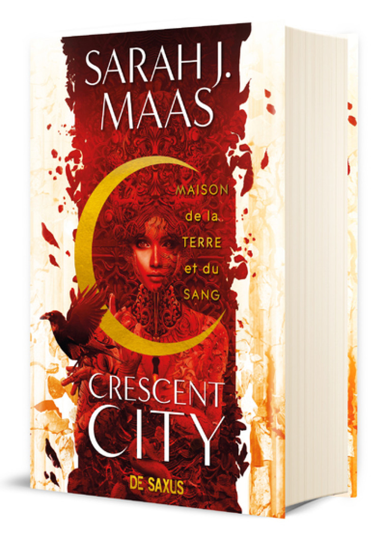 Crescent City T01 - Maison de la terre et du sang (relié) - Sarah J. Maas, Sébastien Guillot - DE SAXUS