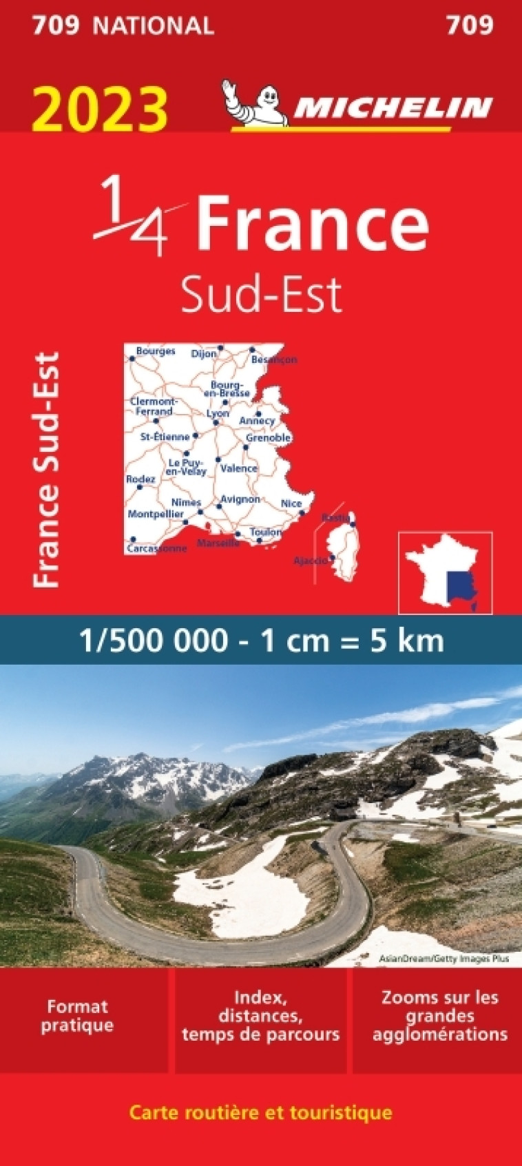 Carte Nationale France Sud-Est 2023 - XXX - MICHELIN