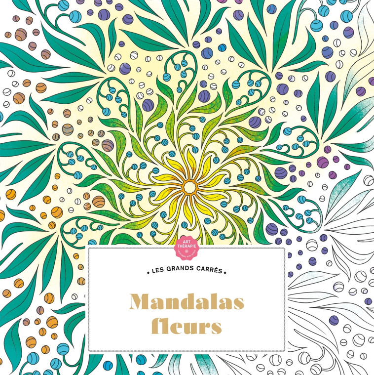 Mandalas fleurs - Florence DELLERIE - HACHETTE HEROES