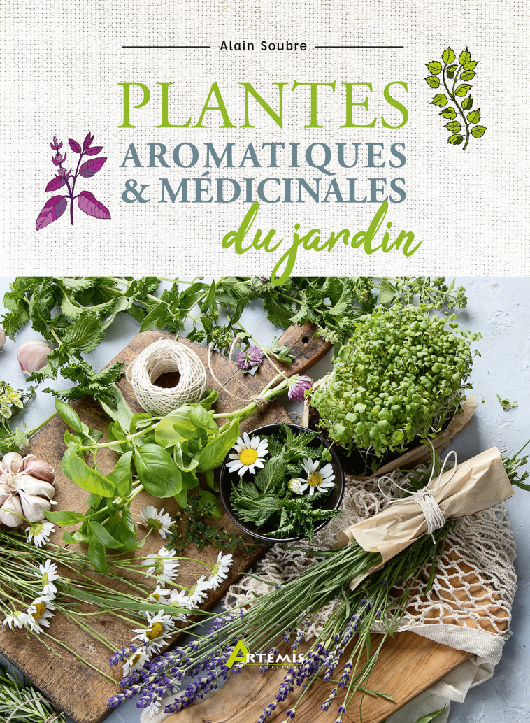 Plantes aromatiques & médicinales du jardin - Alain Soubre - ARTEMIS