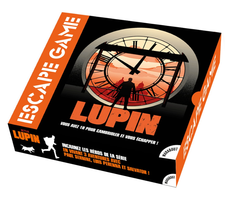 Boîte Escape Game Lupin -   - MARABOUT