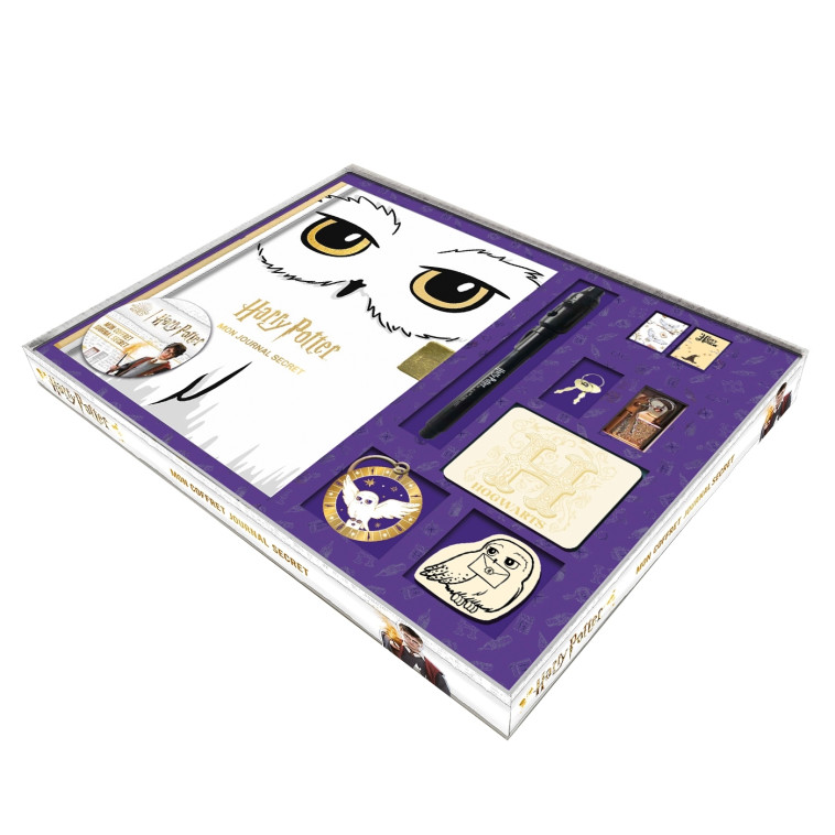 Harry Potter - Mon coffret journal secret Hedwige - Playbac Éditions Playbac Éditions,  PLAYBAC EDITIONS - PLAY BAC