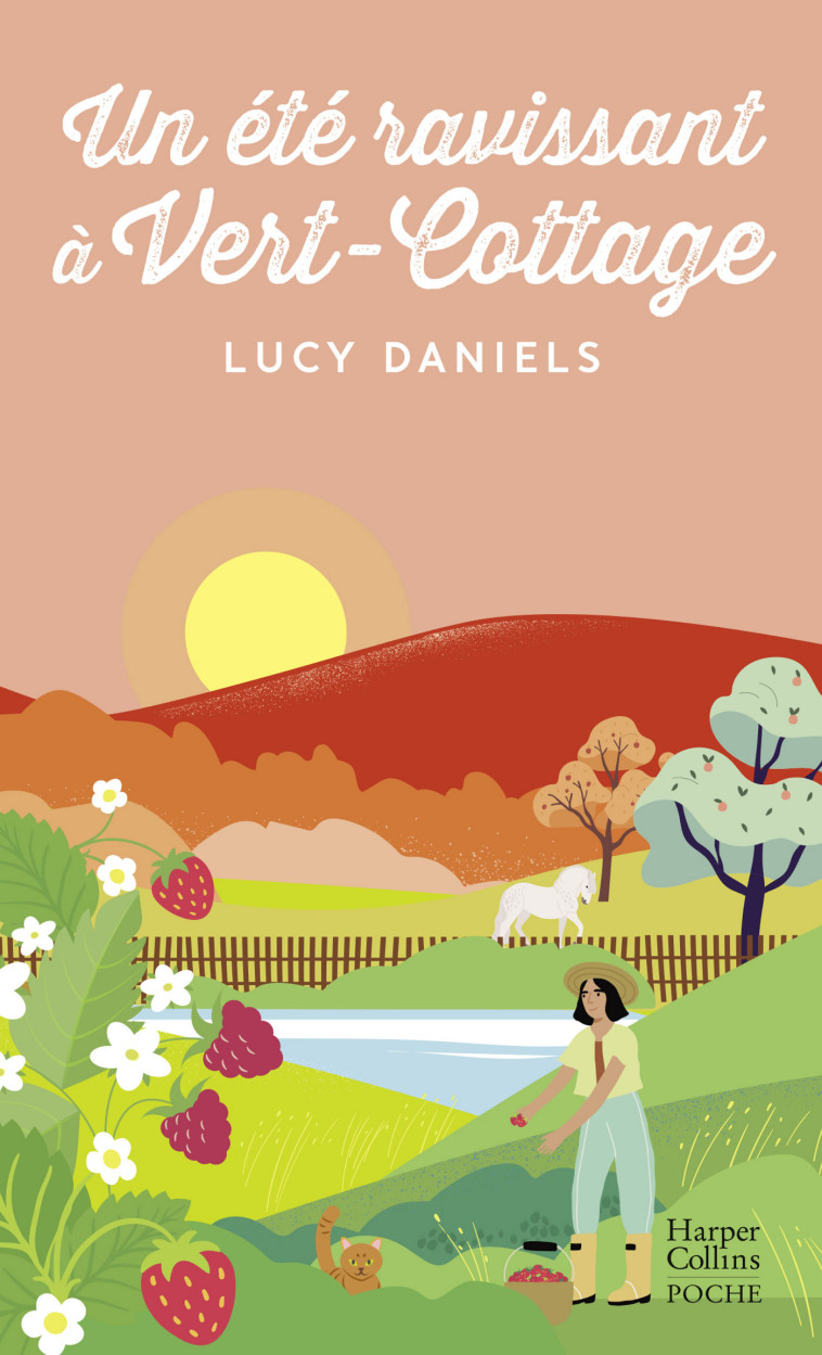 Un été ravissant à Vert-Cottage - Lucy Daniels - HARPERCOLLINS