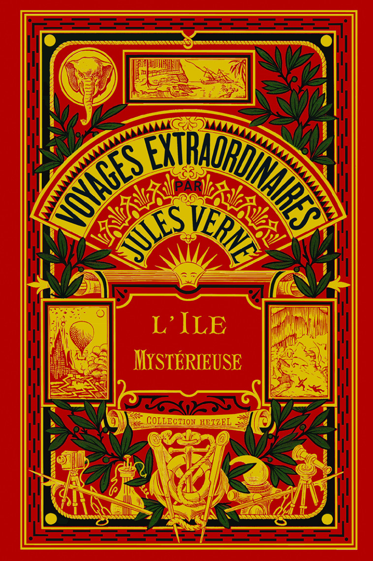 L'ILE MYSTERIEUSE T1 (COLL. HETZEL) - Jules Verne - KIMANE