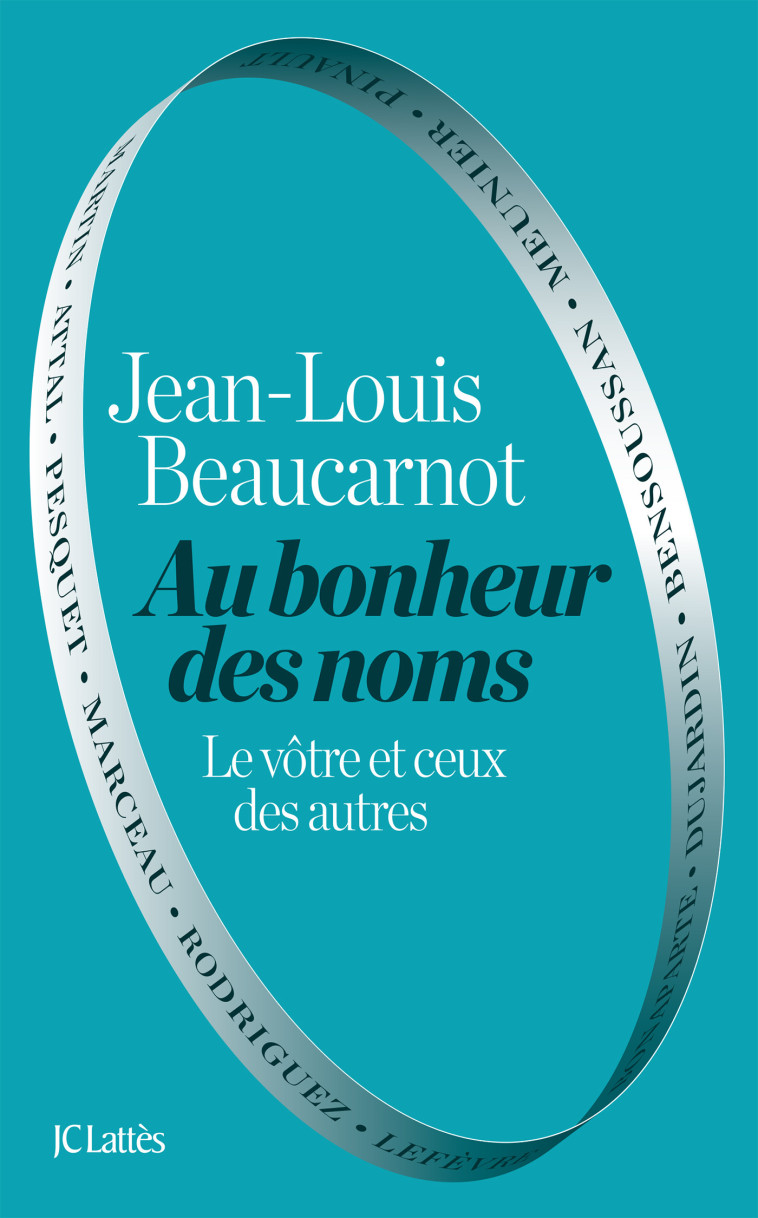 Au bonheur des noms - Jean-Louis Beaucarnot - LATTES