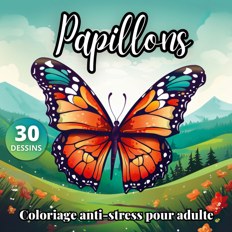 Papillons livre de coloriage anti-stress pour adulte - Créatif Factory - BOOKS ON DEMAND