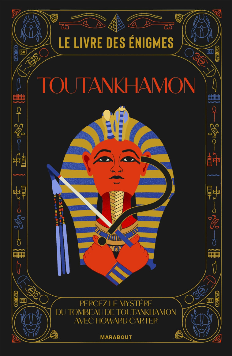 Le livre des énigmes Toutankhamon -   - MARABOUT