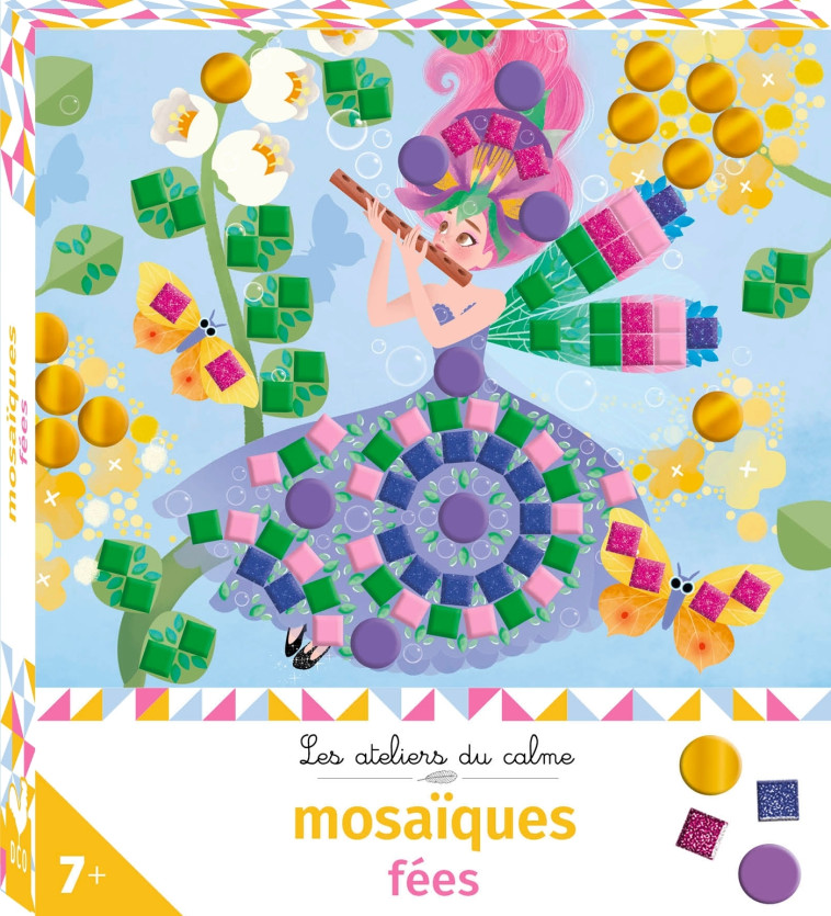 Mosaïques fées - mini boîte avec accessoires - Marie-Rose Boisson - DEUX COQS D OR