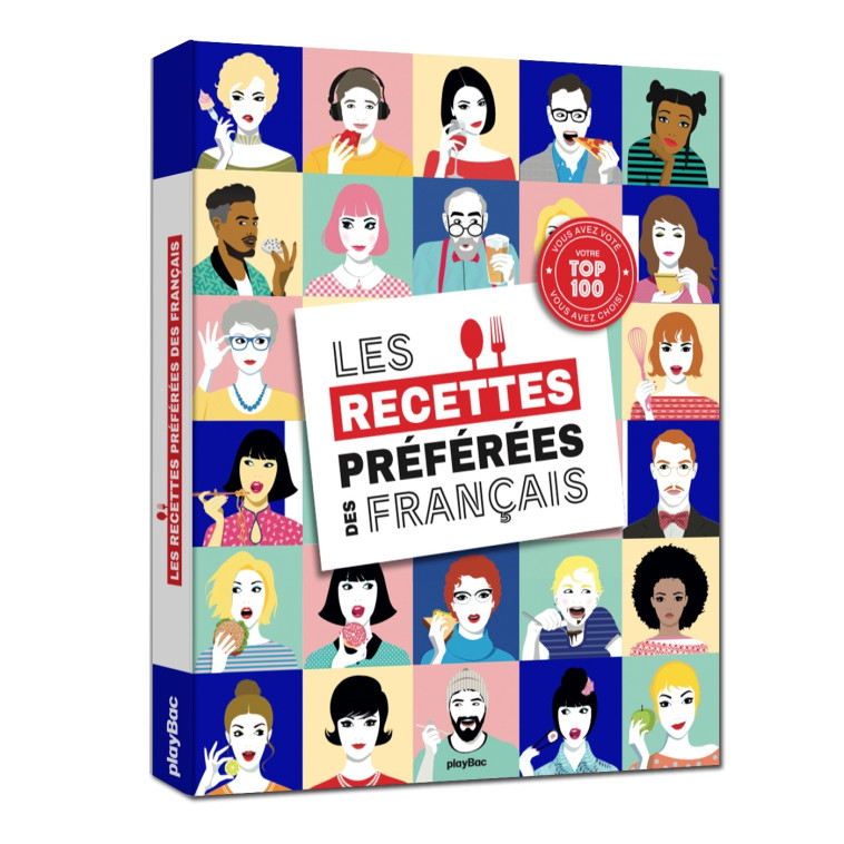 Les recettes préférées des Français -  PLAYBAC EDITIONS - PLAY BAC