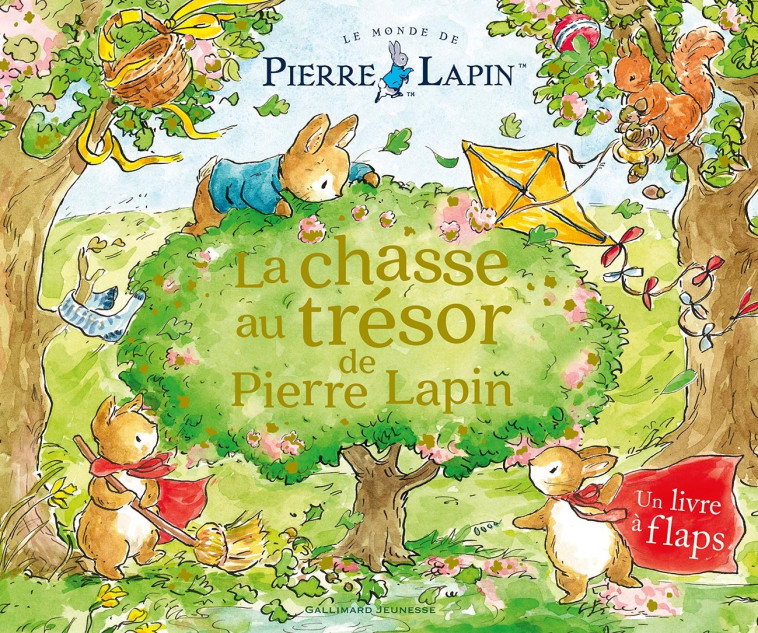 Le Monde de Pierre Lapin - La chasse au trésor de Pierre Lapin - Beatrix Potter, Eleanor Taylor, Sophie Lecoq - GALLIMARD JEUNE